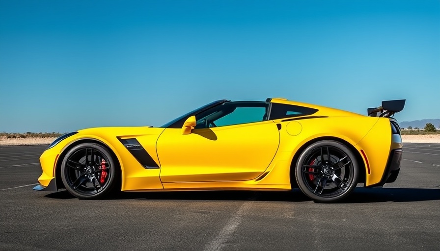 2016 Corvette Z06 C7.R Hennessey HPE800 in yellow on sale.