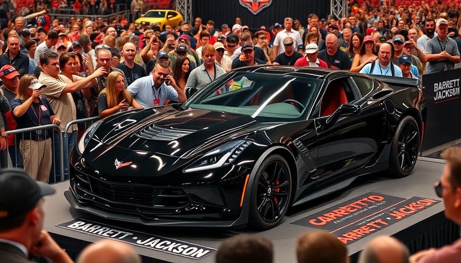Jerome Bettis Corvette Z06 auction at Barrett-Jackson.