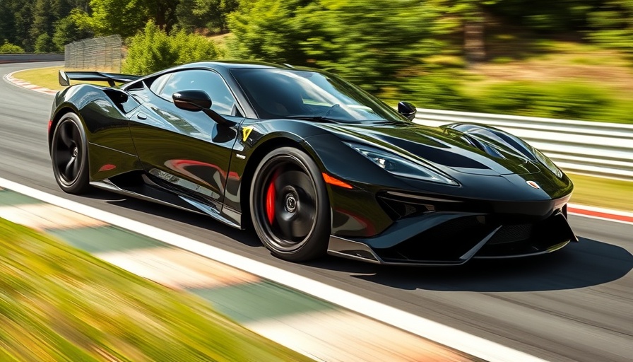 AWD C8 Corvette ZR1e on track with aggressive styling