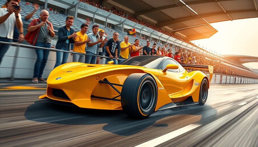 Corvette Racing at Le Mans with cheering fans and vivid reflections.