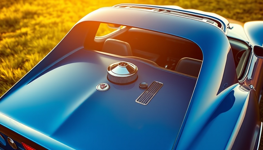 1974 Corvette detailed collage showing engine, interior, and rear.