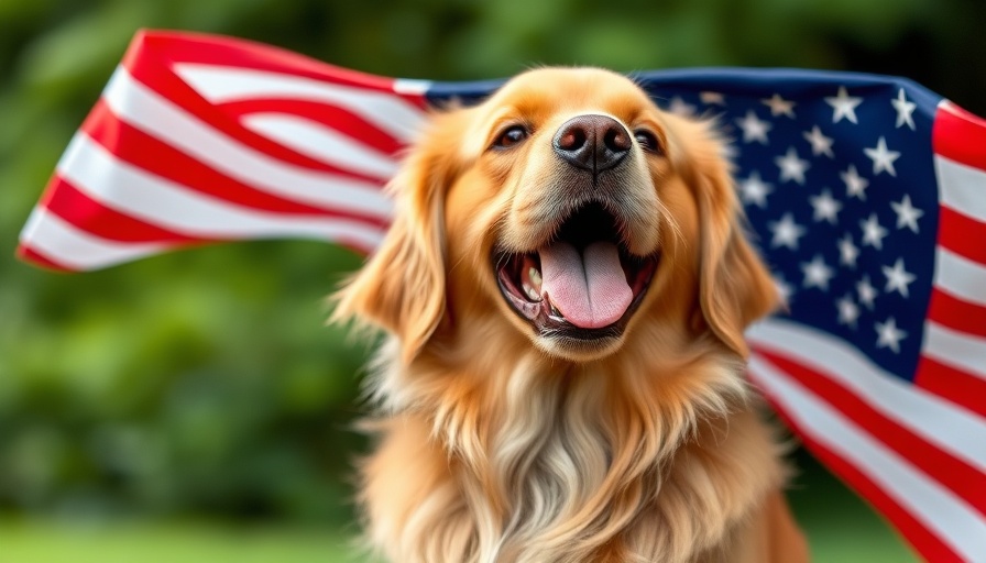 Free shipping Corvette parts promotion with patriotic theme.