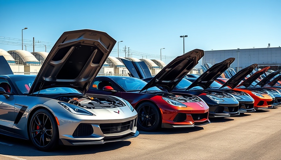 Ball Factory Cars and Bike Show featuring sleek sports cars.