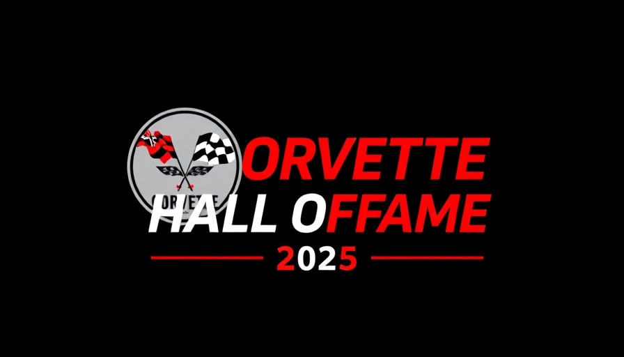 Chuck Jordan Corvette Racing Legacy 2025 Hall of Fame logo.