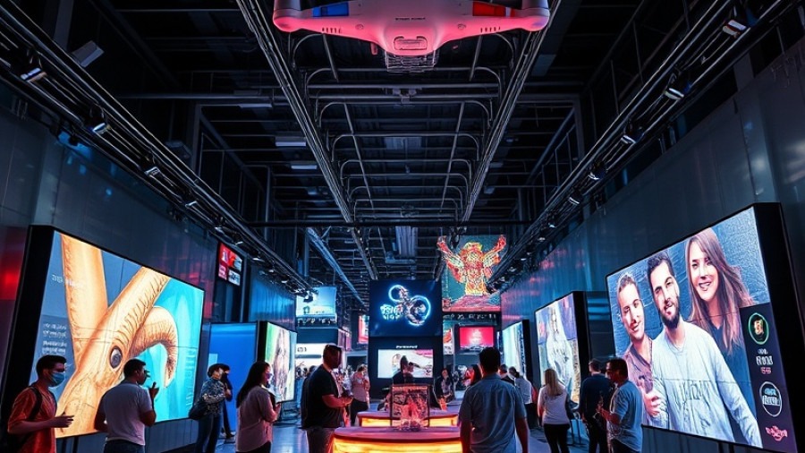 Dynamic content in South Bay Los Angeles, showcasing modern urban art and technology.