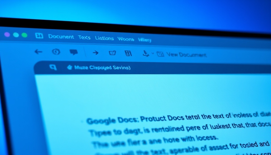 Google Docs tips interface with document organization features.