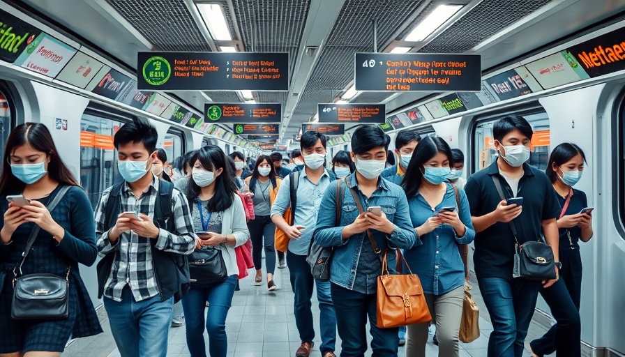 People commuting in Singapore MRT station, part of a Singapore itinerary.