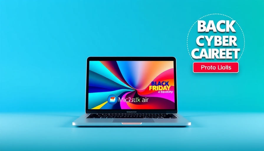 Colorful MacBook Air M2 laptops for Black Friday and Cyber Monday.