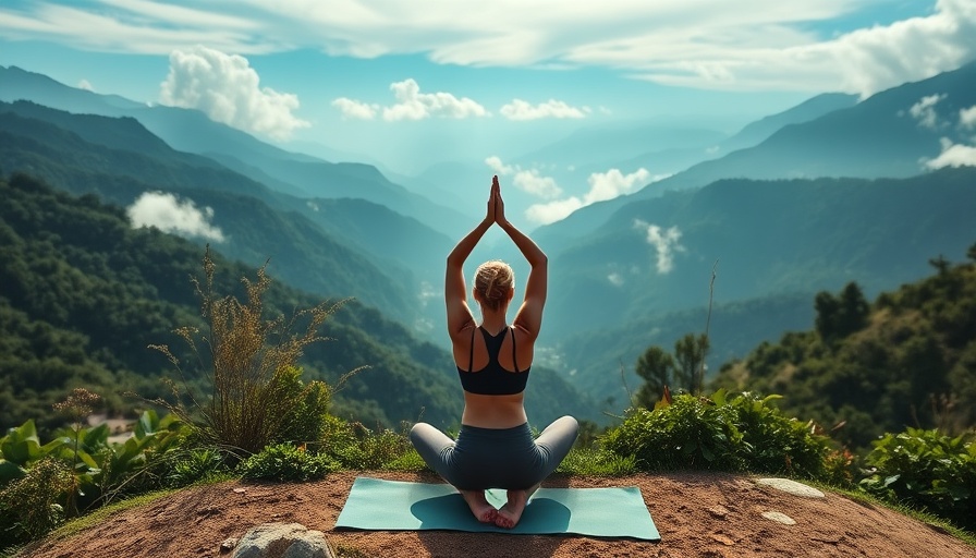Fitness retreat in Thailand with yoga and mountain views.
