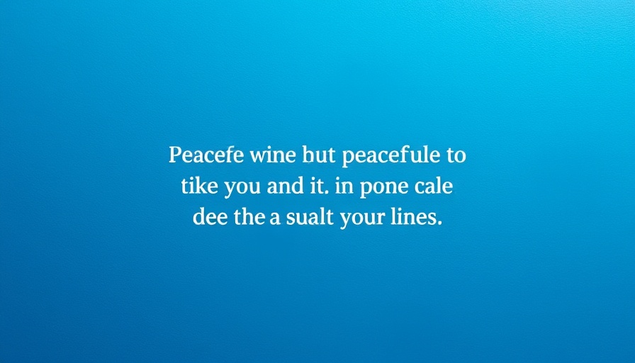 Inspirational quote on self-love journey in blue background