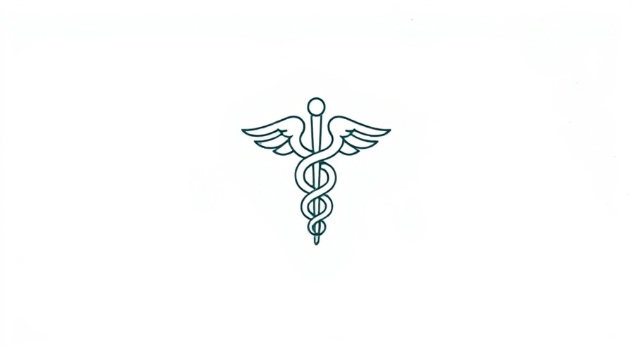 Minimalist medical symbol on white background, socioeconomic status.