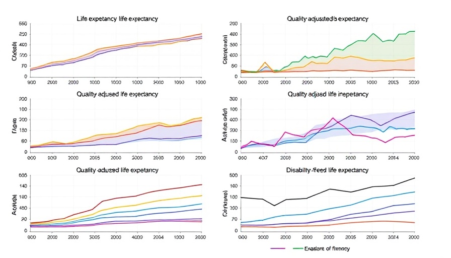 Graphs illustrating health inequality in life expectancy by ethnicity.