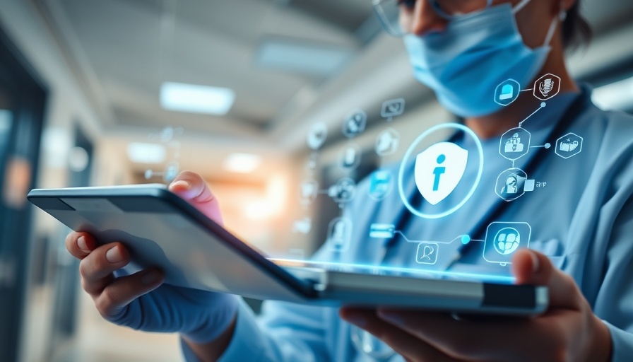 AI in healthcare concept with doctor using digital interface