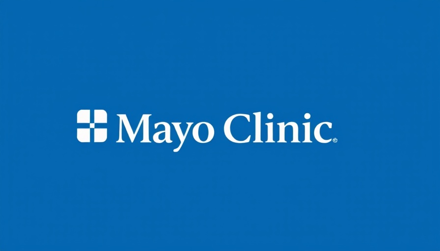 Mayo Clinic logo on blue background related to Gluten-Free Diet