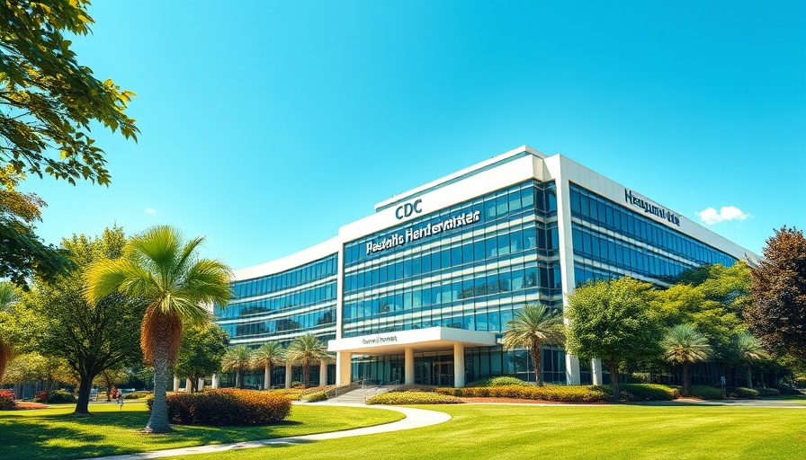 CDC headquarters building related to avian flu awareness