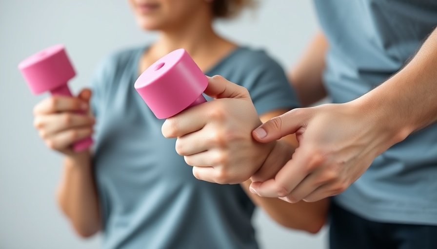 Physical therapy session with pink dumbbells, Medicare changes