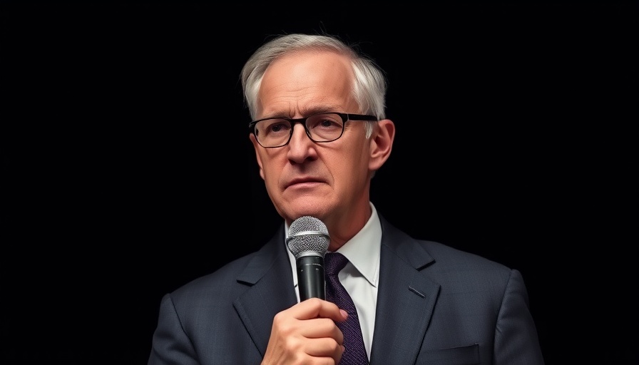 RFK Jr. Health Secretary Controversy: Man holding microphone, serious expression.