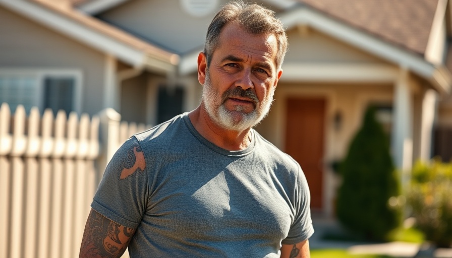 Landman Season 2 character standing outside in sunlight.