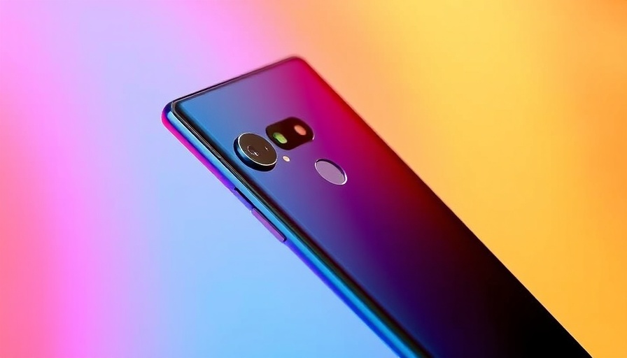 Google Pixel 9 Pro smartphone on gradient background