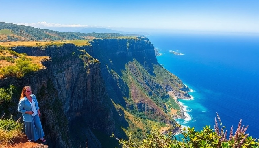 Stunning coastal cliffs in Madeira perfect for canyoning adventures.