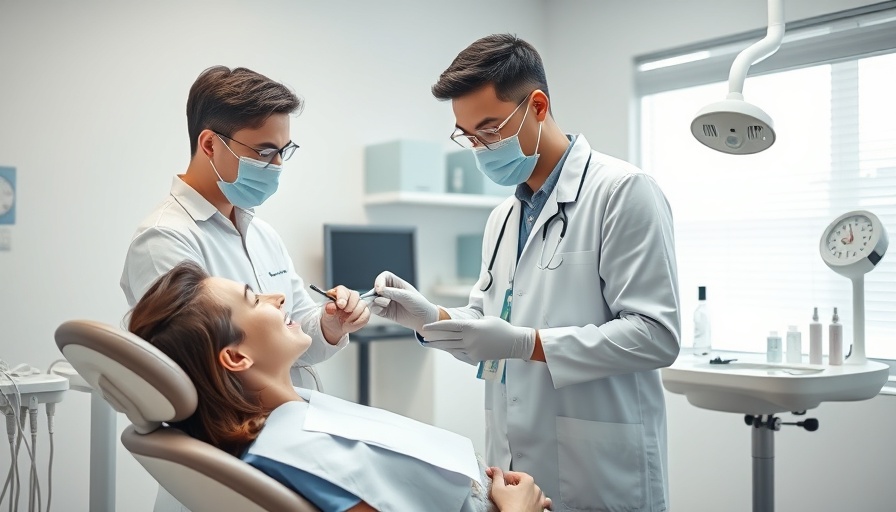 Preventative dentistry checkup in modern clinic.
