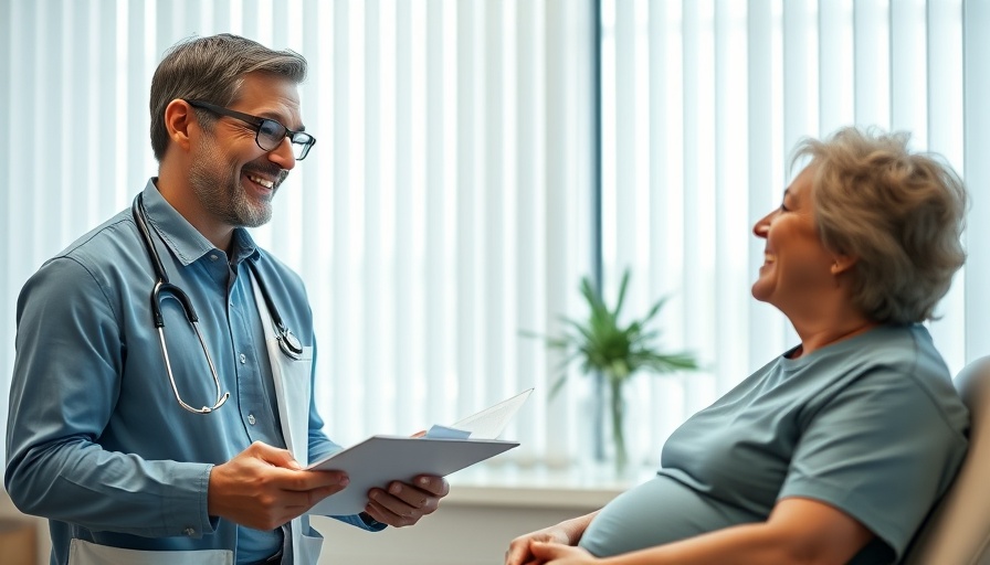 Doctor and patient discussing healthcare comfort in a calm setting.