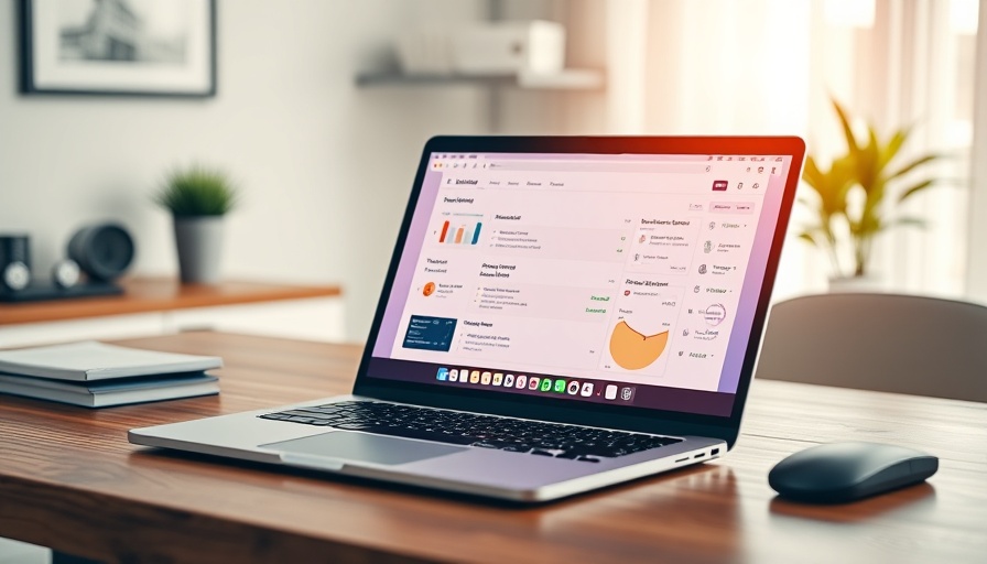 Laptop with task management app illustrating capture habit on desk.