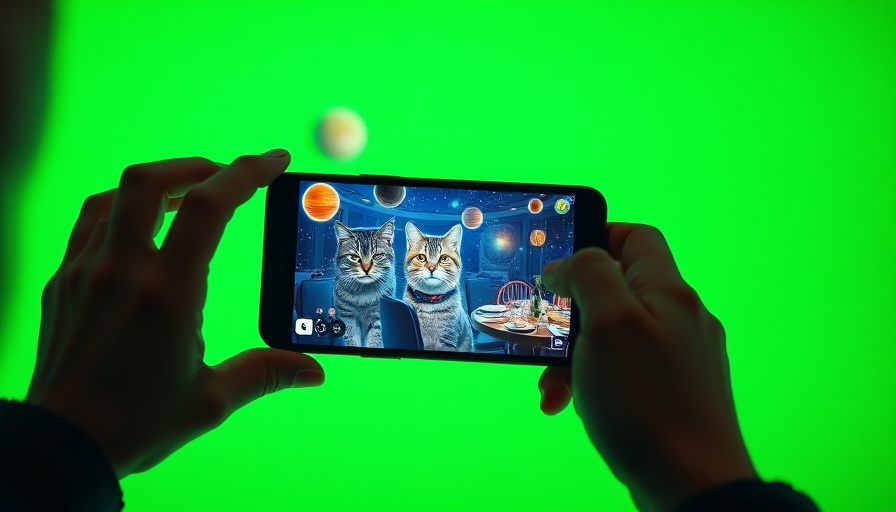 Green screen tech with cosmic cats and underwater dining.