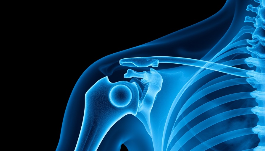 X-ray of reverse shoulder arthroplasty with mismatched components.