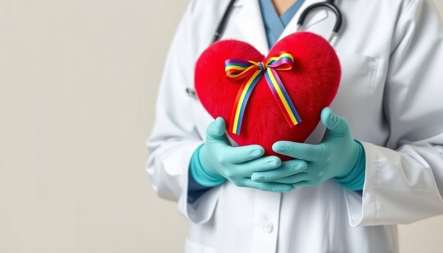 Person holding a plush heart for heart health and aging.