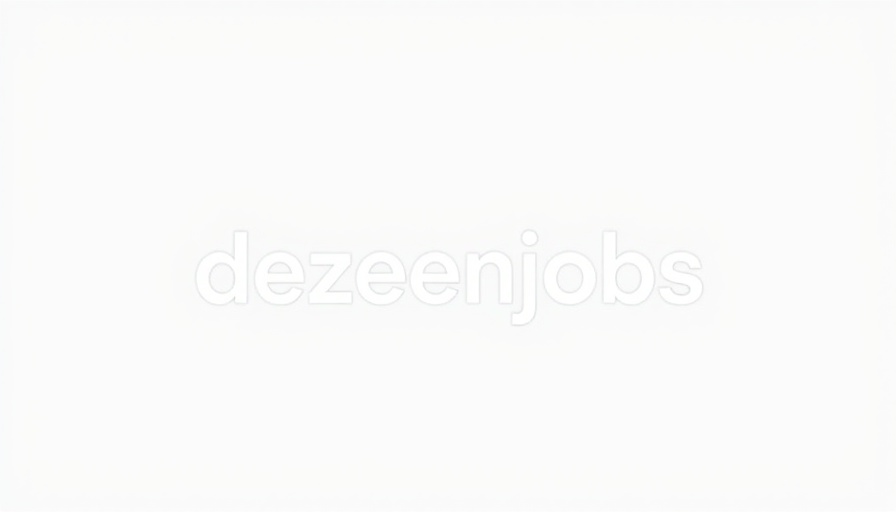 Stylized dezeenjobs logo on neutral background.