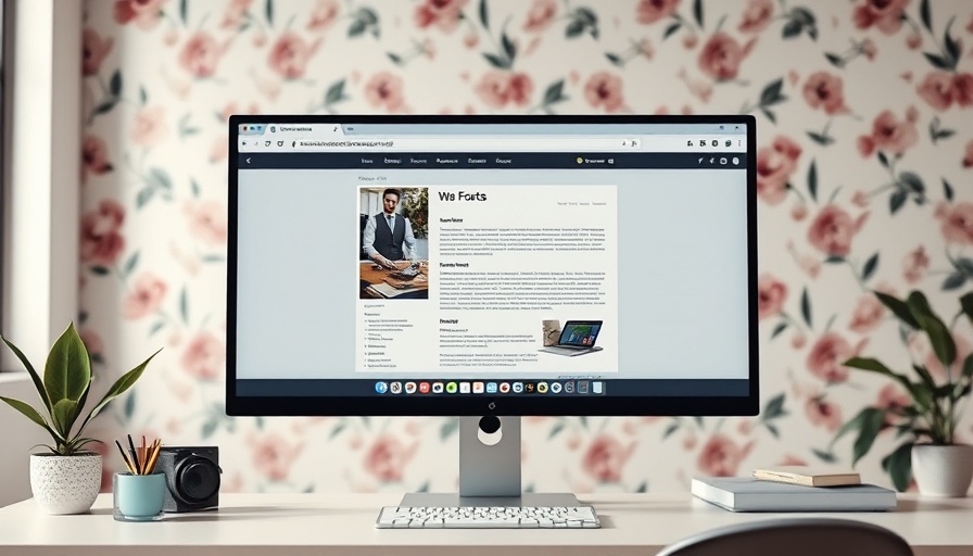 Modern workspace showing how hiding your taskbar can improve focus.