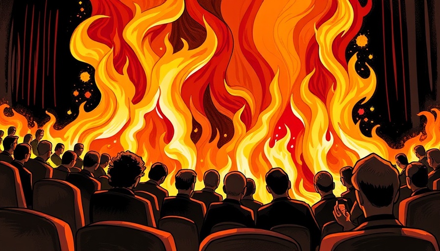 Fires, frocks and the president who must not be named: my very weird night in the Oscars cheap seats