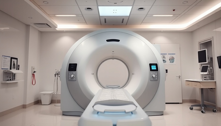 AI-powered MRI solutions in a modern hospital setting.