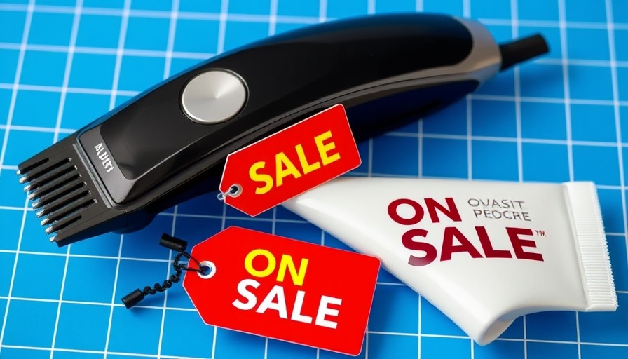 Amazon Grooming Deals March 2025 on trimmer and shave cream.