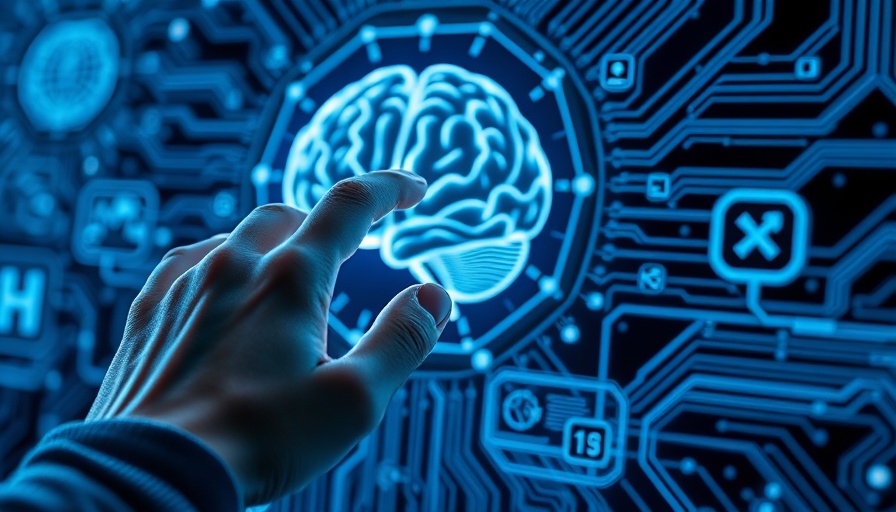 AI technology aiding multiple sclerosis diagnosis with digital interface.