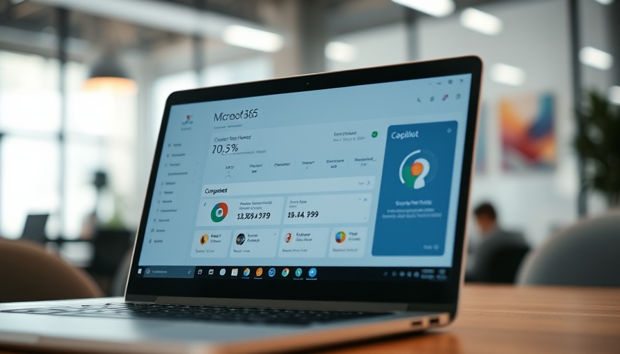 Microsoft 365 AI Credits Management interface close-up on laptop screen.