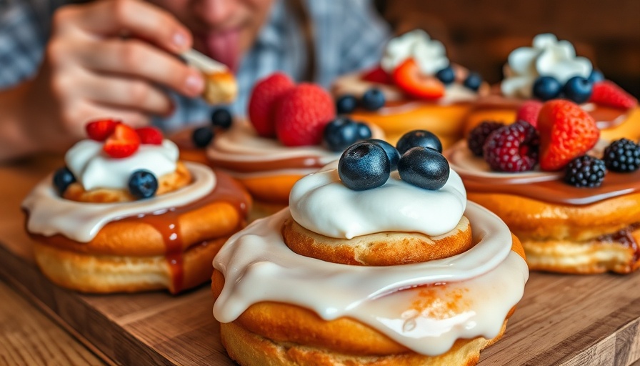 Craveworthy acquires dessert concept Kinnamōns, showcasing gourmet cinnamon rolls.