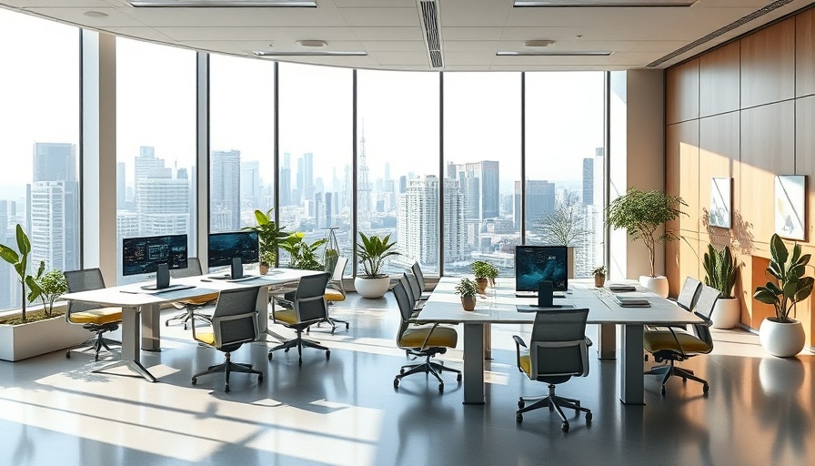 Expo 2025 Osaka Pavilion workspace design with futuristic elements.