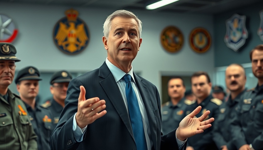 Military briefing on air and sea defense in Ukraine at command center