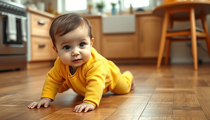 Infant engaging with toy, illustrating motor skills.