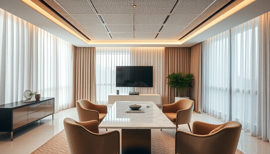 Modern acoustic solutions in a stylish remote workspace