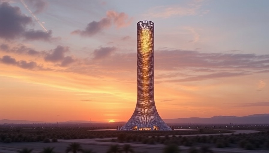 Foster + Partners designs 50-metre-tall "solar energy tower" for moon infrastructure
