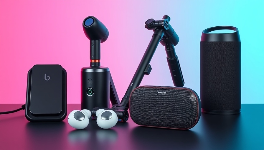 Discounted tech gadgets including power station and earbuds.