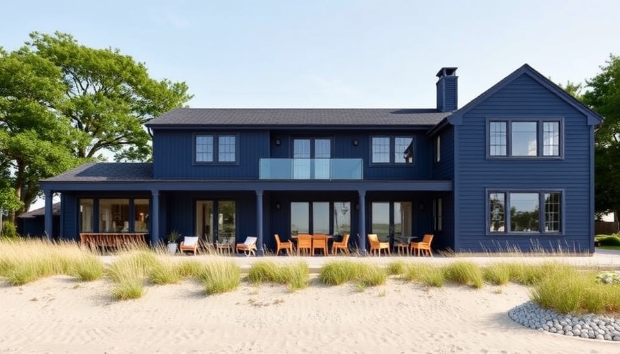 Bates Masi creates two-toned Navy Beach house in Montauk