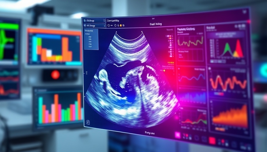 Ultrasound technology for living organs: vibrant data visualization and 3D imaging.