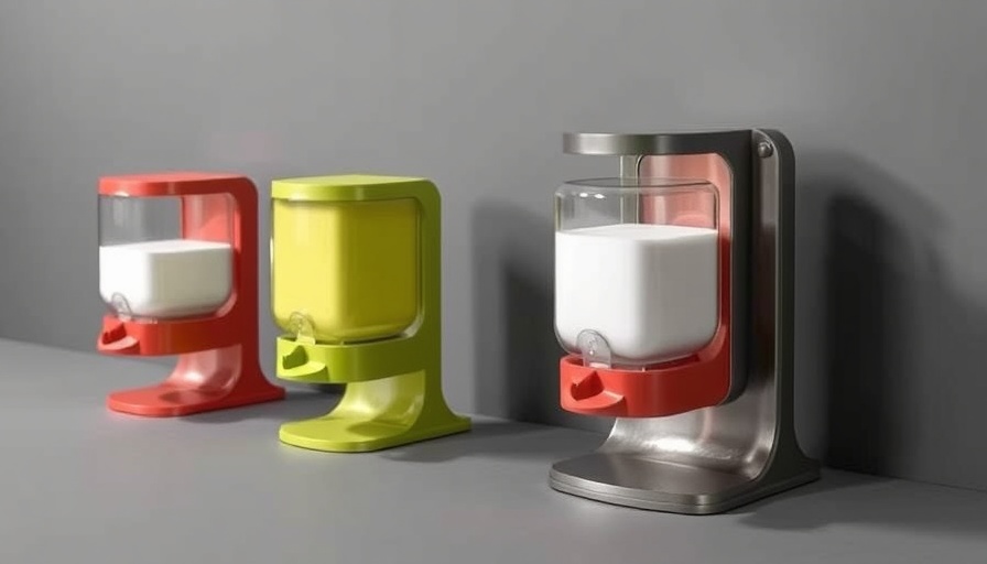 Rotating sugar dispensers among designs from Instituto Tecnológico y de Estudios Superiores de Monterrey