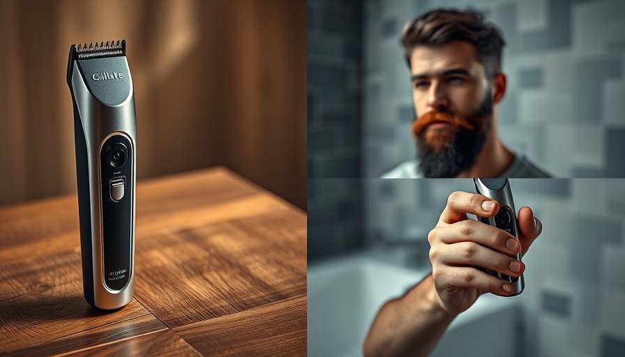 King C. Gillette Pro Beard Trimmer, usage and review collage.