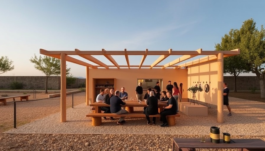 H30 Architects designs The Communal Barbecue as "celebration of collective life" in Spain