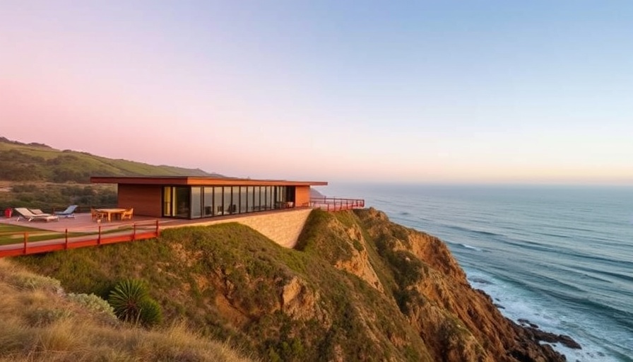 Field Architecture perches Big Sur House on bluff overlooking the ocean